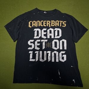 Cancer Bats T-Shirt with Bold Print